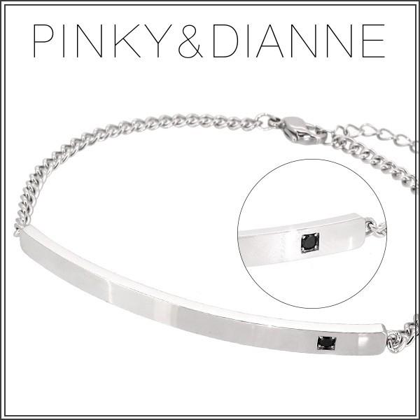 Pinky&amp;Dianne ピンキー&amp;ダイアン ブレスレッド メンズ ブランド シルバー シャープライ...
