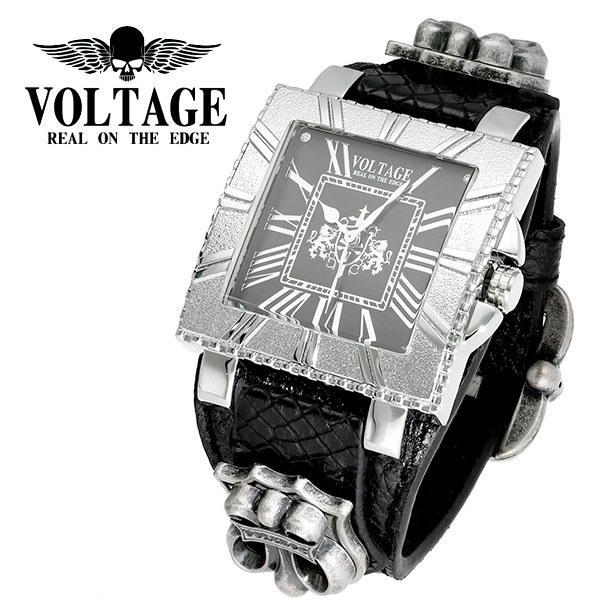 VOLTAGE ヴォルテージ BRAVE 4 ブラック 腕時計 メンズ ブランド 時計 腕 日本製 ...