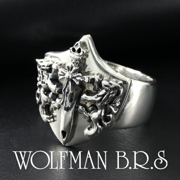ウルフマン BRS ケルティック ウルフ リング 19〜23号 シルバー925 シルバーアクセサリー...
