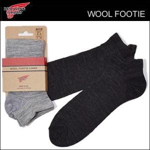 レッドウィング 靴下 ショート アンクル ソックス REDWING Wool Footie ウール・フッティー　【2色】【正規販売店】｜alkayaworks