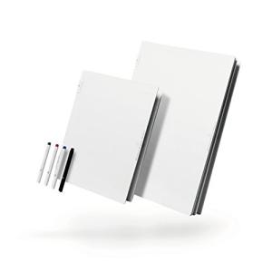 バタフライボード2 A5 ノート型ホワイトボード（0.5mm極細マーカーセット付）