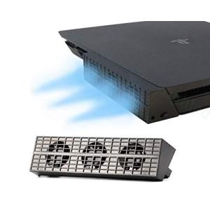 ElecGear PS4 Slim用自動冷却ファン 外付けターボUSBクーラーファン PlayStation 4 Slim CUH-2xxx用の自動温