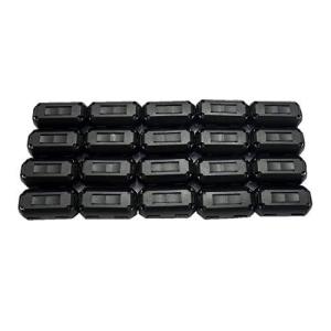 NEYORIKA フェライト コア ヒンジ 式 ノイズ除去 部品 内径 9mm