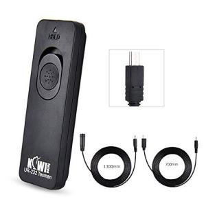 Kiwifotos RM-SPR1 シャッターリモコン リモートレリーズ Sony A1 ZV-1 A7SIII A7RIV A7RIII A7RII