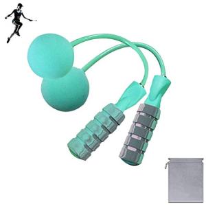 Benvo 縄なし縄跳び エア縄跳び ダイエット なわとび 脂肪燃焼トレーニング用 有酸素運動 室内 自宅 ノイズ減少 スペースの制限もなし 縄跳びで