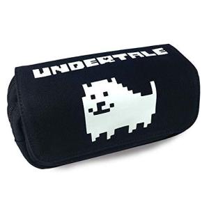 かわいい アンダーテイル ペンケース Undertale 筆箱 文房具 収納ケース PUレザー ペンポーチ 子供 プレゼント