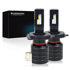 BLUESEATEC H4 LEDヘッドライト 爆光 H4 Hi/Lo ledバルブ ホワイト 正規日本製CSPチップ