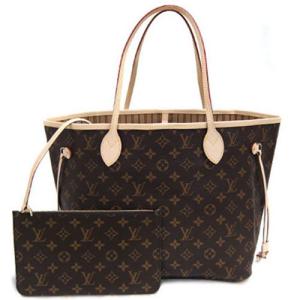 ルイヴィトン M40995 ショルダートートバッグ モノグラム ネヴァーフルMM ベージュ LOUIS VUITTON｜all-brand