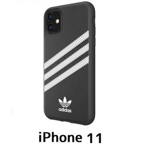 アディダス adidas iPhone 11 ブラック 3ストライプ ハードケース｜all-for-you