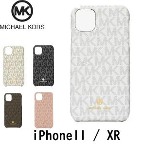 マイケルコース MICHAEL KORS iPhone 11 XR シグネチャー ホワイト