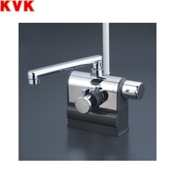 KF3008RR3 KVKデッキ形サーモスタット式シャワー 300mmパイプ仕様 可変ピッチ式 一般...