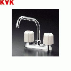 KM17NE KVK流し台用2ハンドル混合栓 一般地仕様 キッチン蛇口、水栓の商品画像