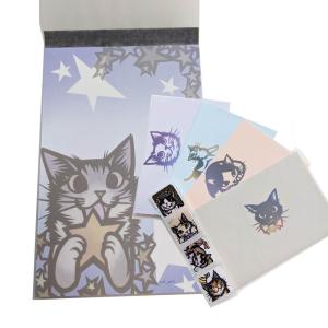 切り絵 cut_art さとうみよ/ポストカード ダリア 猫柄 24511-5 美しい