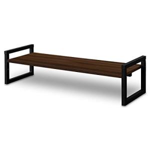 ottostyle.jp モニター台 【80cm幅/ウォールナット】 高さ調節可能