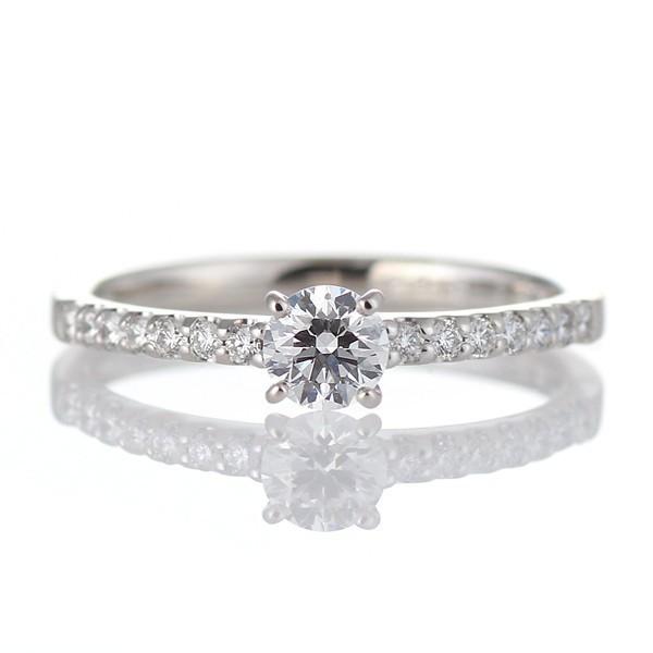 エタニティリング 0.3ct ダイヤモンド ダイヤ プラチナ 婚約指輪 エンゲージリング ダイヤモン...