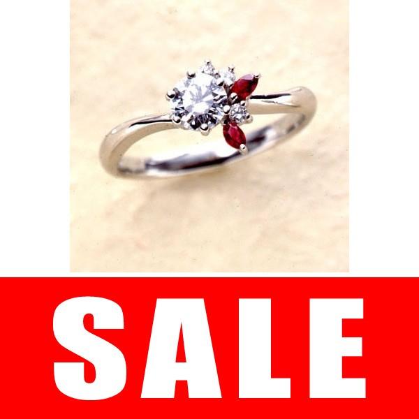 婚約指輪 エンゲージリング ダイヤモンド ダイヤ リング 指輪 人気 ダイヤ プラチナ リング ルビ...