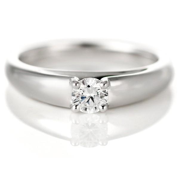 婚約指輪 ダイヤモンド プラチナ リング 0.3ct 天然石 エンゲージリング 鑑定書 オーダー