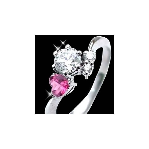 CanCam掲載婚約指輪ダイヤモンド プラチナエンゲージリング10月誕生石ピンクトルマリン オーダー