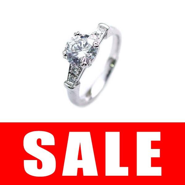 ダイヤモンド指輪 ソリティア 一粒 大粒 ダイヤモンド ダイヤ リング 1カラット オーダー