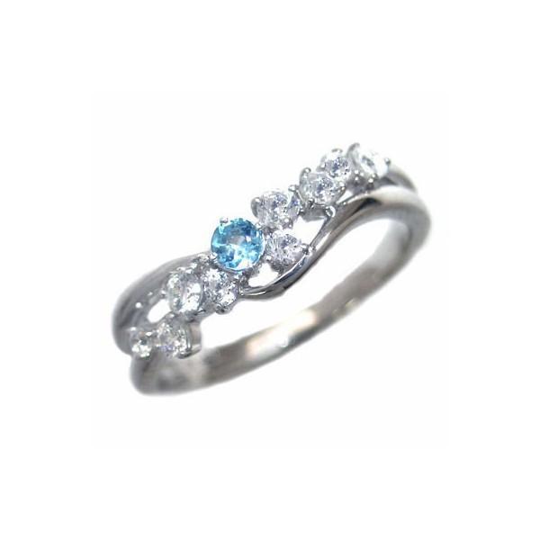 ダイヤモンド指輪 エタニティリング スイート エタニティ ダイヤモンド 11月誕生石プラチナ ブルー...