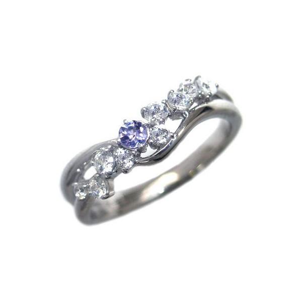 ダイヤモンド指輪 エタニティリング スイート エタニティ ダイヤモンド 12月誕生石プラチナ タンザ...