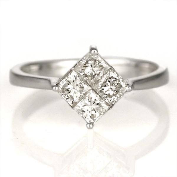 アンティーク調指輪 ダイヤモンド リング 指輪 プラチナ レディース オーダー