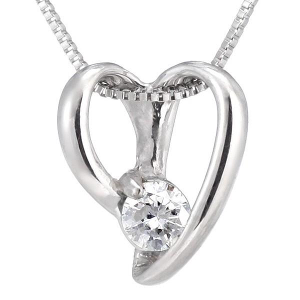 ネックレス レディース 天然石 4月誕生石 一粒 ダイヤモンド オーダー