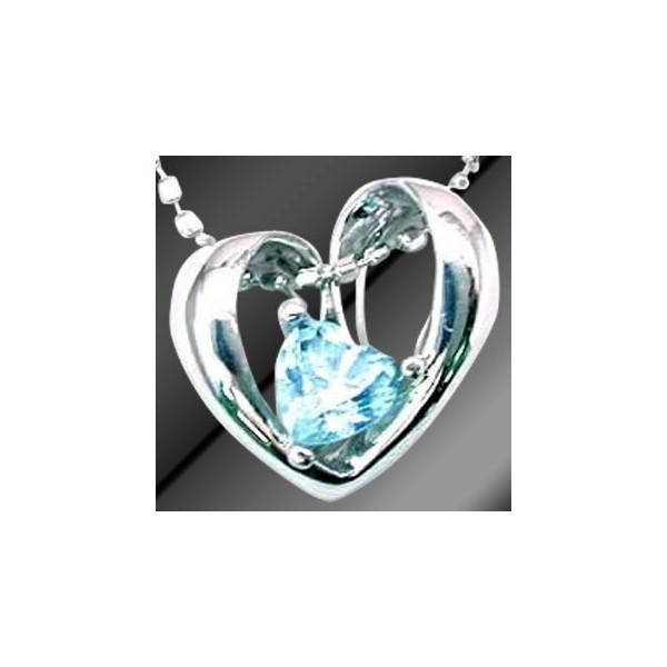 K18ホワイトゴールド ブルートパーズネックレス オーダー