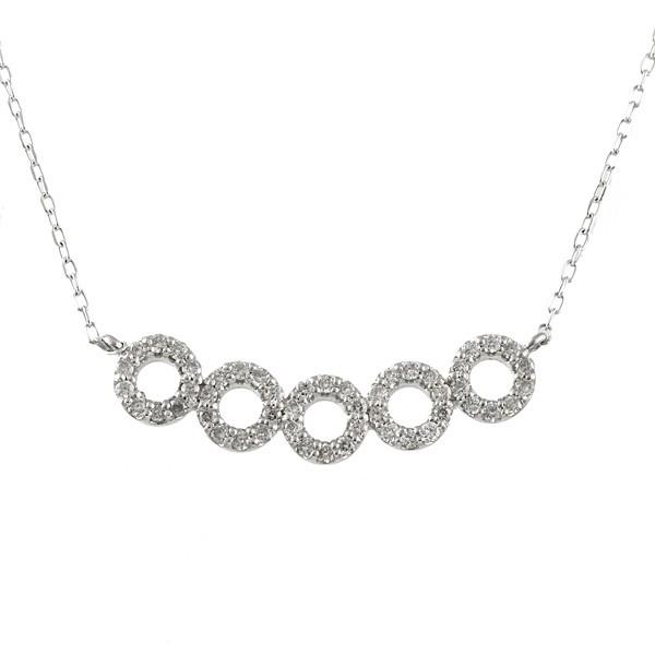 ラウンド 丸 円 ネックレス ダイヤモンド プラチナ900 オーダー