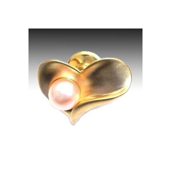 パールタックブローチ ハート オーダー