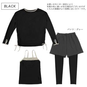 大きいサイズ 水着 レディース 体型カバー ラ...の詳細画像2