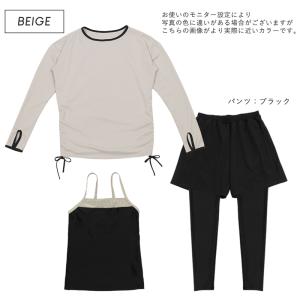 大きいサイズ 水着 レディース 体型カバー ラ...の詳細画像3