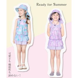 UPF50+ キッズ スイム ハット 帽子 水...の詳細画像4
