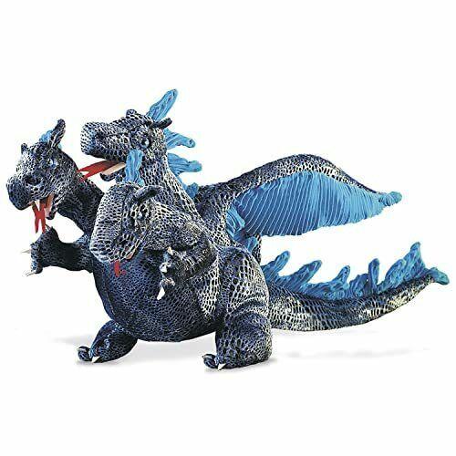 Folkmanis フォークマニス　　　Three-Headed Blue Dragon  ドラゴン