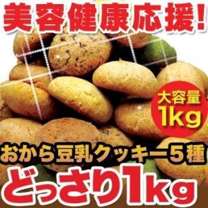 豆乳おから ソフトクッキー 1kg クッキー 焼菓子 洋菓子 お菓子 おやつ おから ソフト 豆乳 チョコ オレンジ 抹茶 チーズ シナモン 大容量