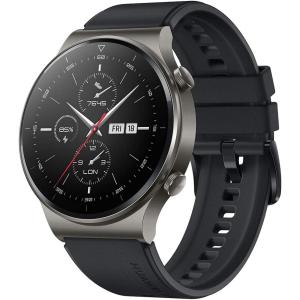 HUAWEI(ファーウェイ) Watch GT2 Pro 46mm スマートウォッチ 2週間長時間バッテリー ワイヤレス充電 血中酸素レベル測定機能 チタン素材 Night Black｜allcustomer