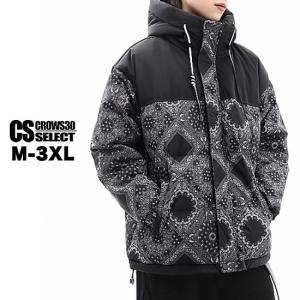 バンダナ柄 ナイロンジャケット ペイズリー柄 ウインドブレーカー