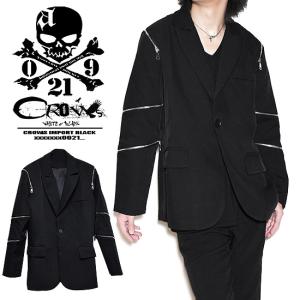 テーラードジャケット メンズ モード系 ジャケット V系 レディース