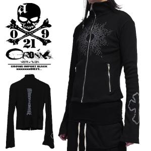 ライダースジャケット メンズ モード系 ショート丈 本革レザー 十字架