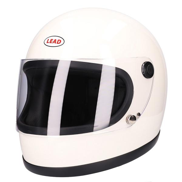 RX-100R （ホワイト フリーサイズ  57〜60cm未満）レトロ ビンテージ ヘルメット リー...