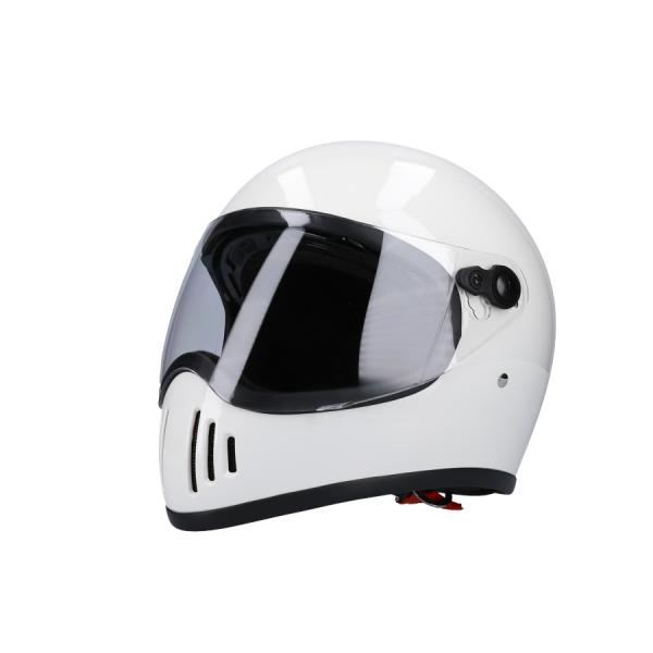 VT-5X  ホワイト FREEサイズ   フルフェイスヘルメット インナーシールド付き VT5X