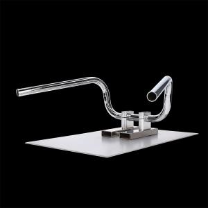 アップハン絞りハンドル 15cm 中型車・大型車バイク用