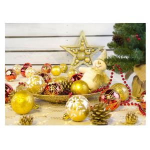 クリスマスボール クリスマス オーナメント飾り付け 6cm 24個入り クリスマスツリー 飾り デコレーションボール おっしゃれ｜allencrystal