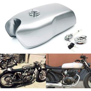 9L バイク燃料タンクキット ガソリンタンクキット ホンダ/スズキ/ヤマハ/BMWに対応