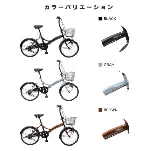部品取付不要 折りたたみ自転車 20インチ シ...の詳細画像1