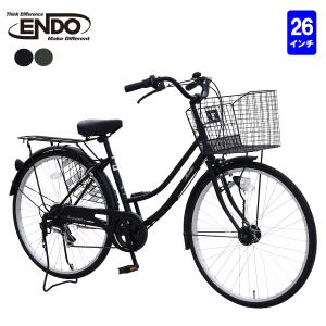 自転車 シティサイクル ママチャリ フロレスタ 26インチ 100％完全組み立て 送料無料 不要自転車引き取ります