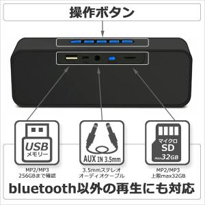 スピーカー Bluetooth ワイヤレススピ...の詳細画像5