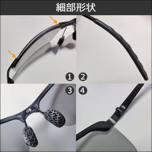 サングラス メンズ スポーツ UVカット 偏光...の詳細画像5