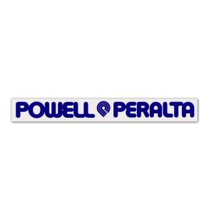 パウエル／POWELL PERALTA LOGO (NAVY) ステッカー｜alleyoop