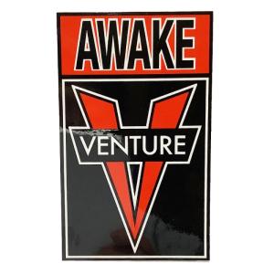 ベンチャー VENTURE／OG AWAKE STICKER(BLACK/RED) ステッカー｜alleyoop